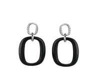 Pendientes Damiani Mujer D.Lace in Oro blanco Onice 20054706 - 20054706